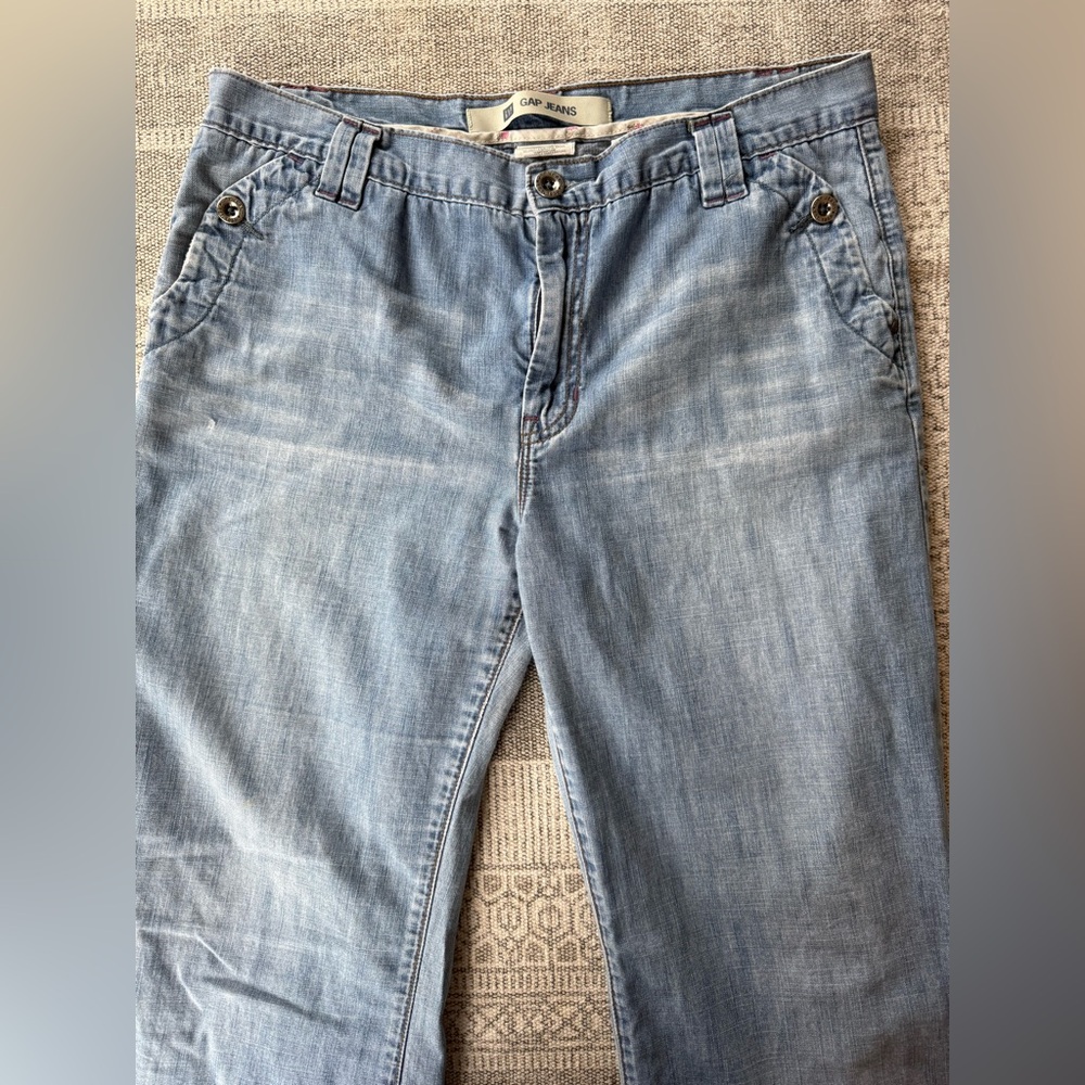 GAP wide leg trouser jean size 12
